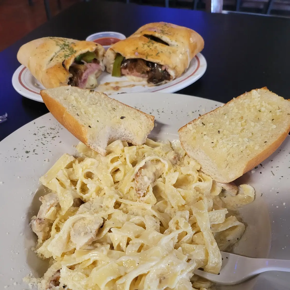Parmesan Chicken Alfredo