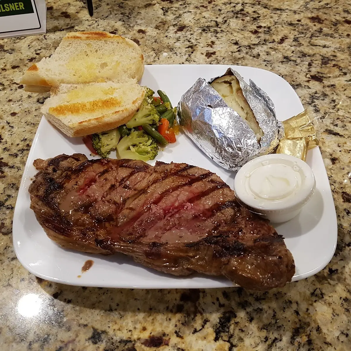 Steak with Baked Potato