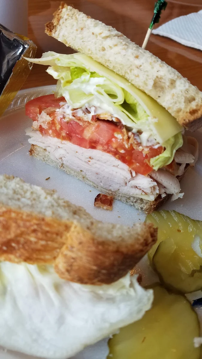 Turkey Bacon Club Sandwich