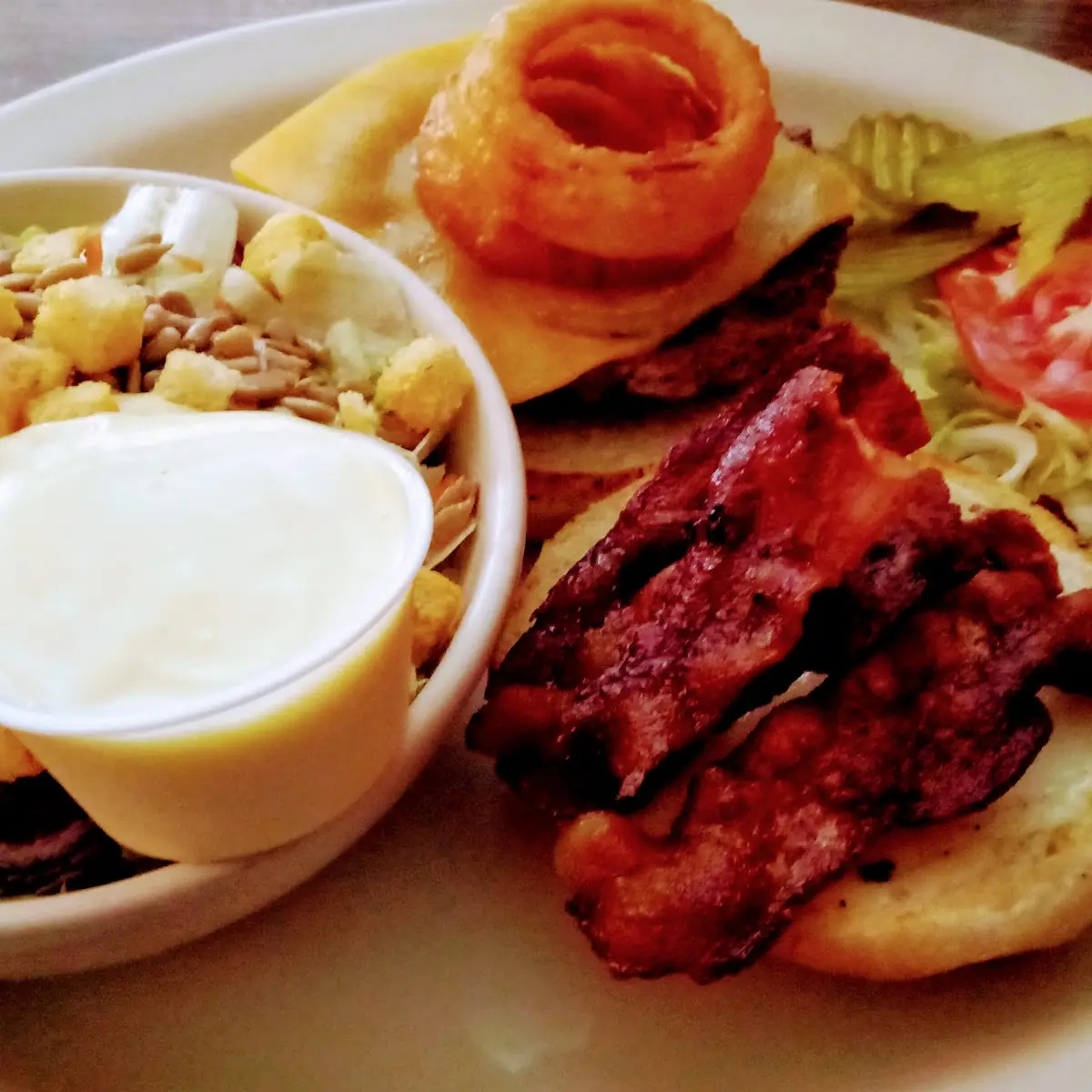 Western Bacon Cheeseburger