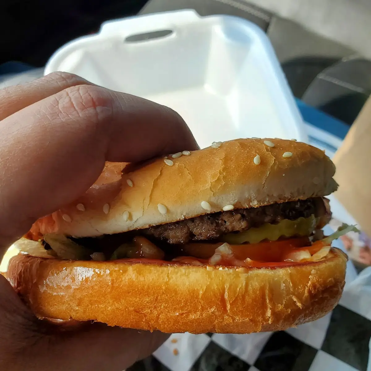 Mushroom Swiss Burger