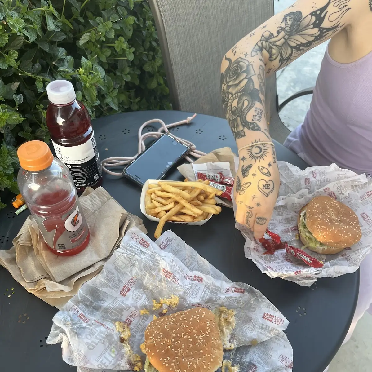 Burger Menü
