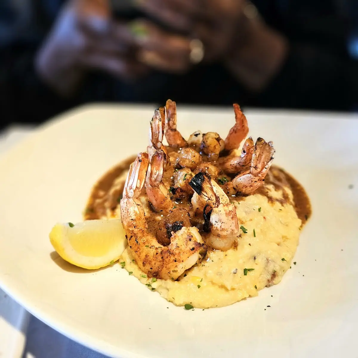 Grilled Shrimp & Grits