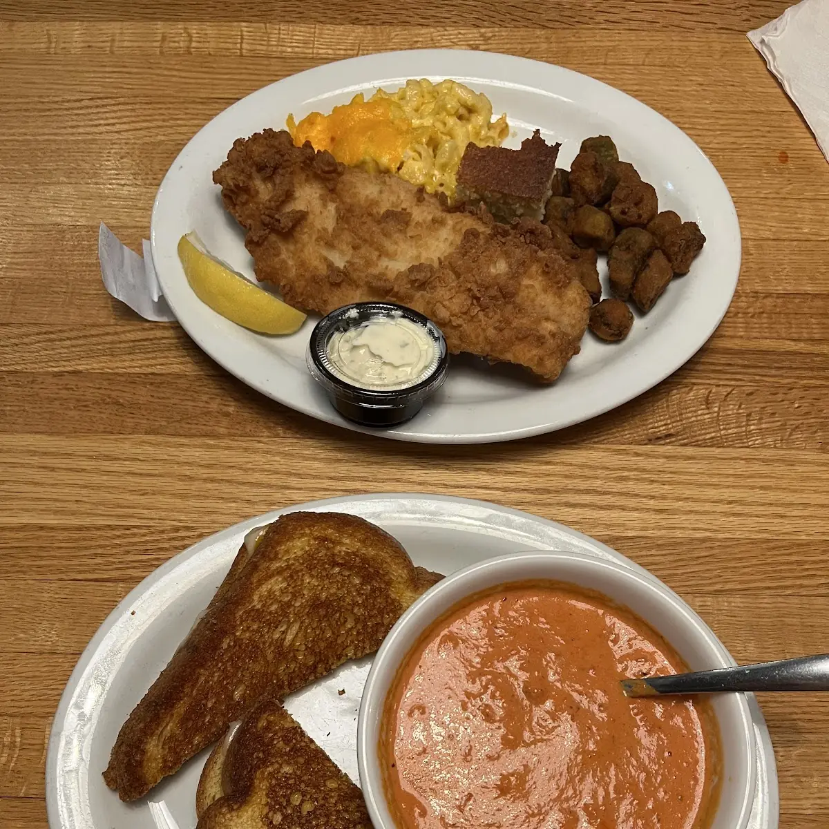 Tomato Soup and Grilled Cheese