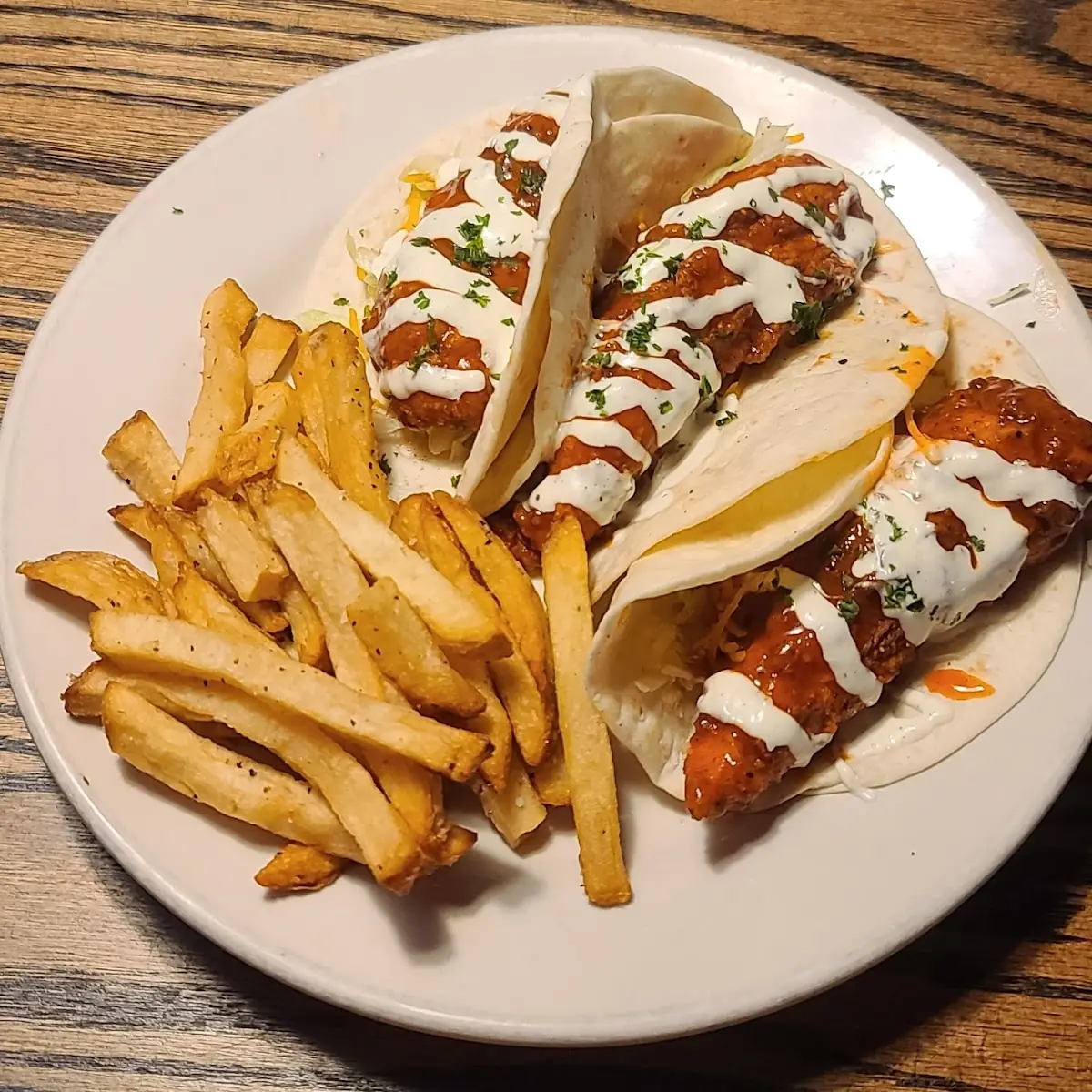 Buffalo Chicken Tacos