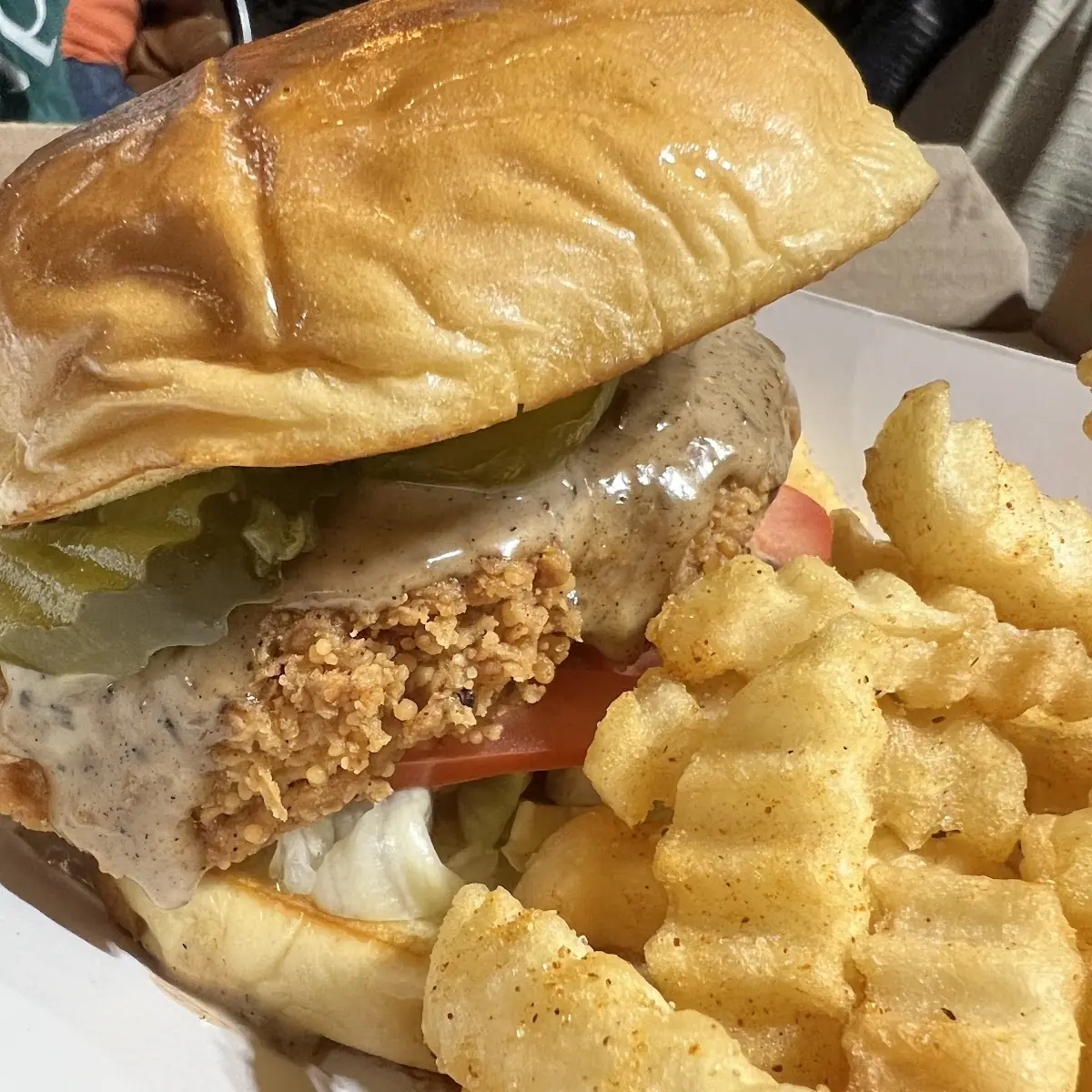 Yardgyal Crispy Chicken Sandwich