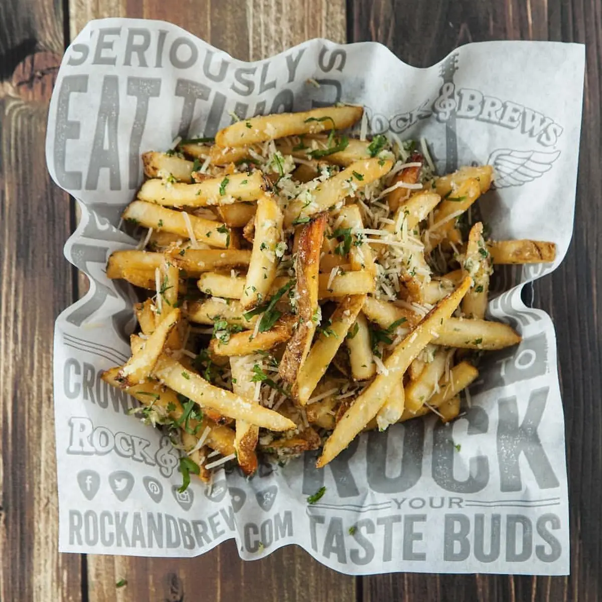 Garlic Parm Fries