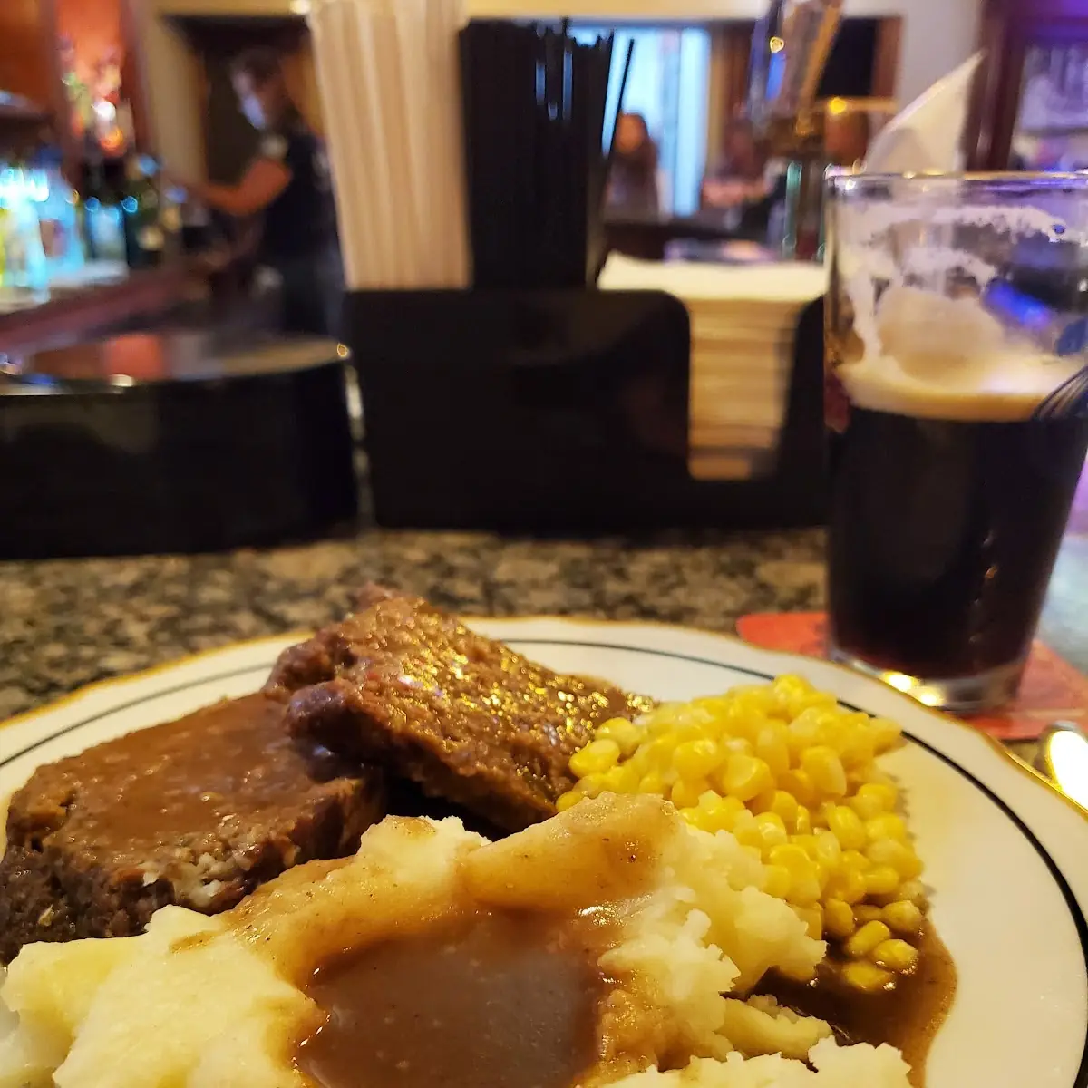 Meatloaf Mashed Potatoes and Gravy
