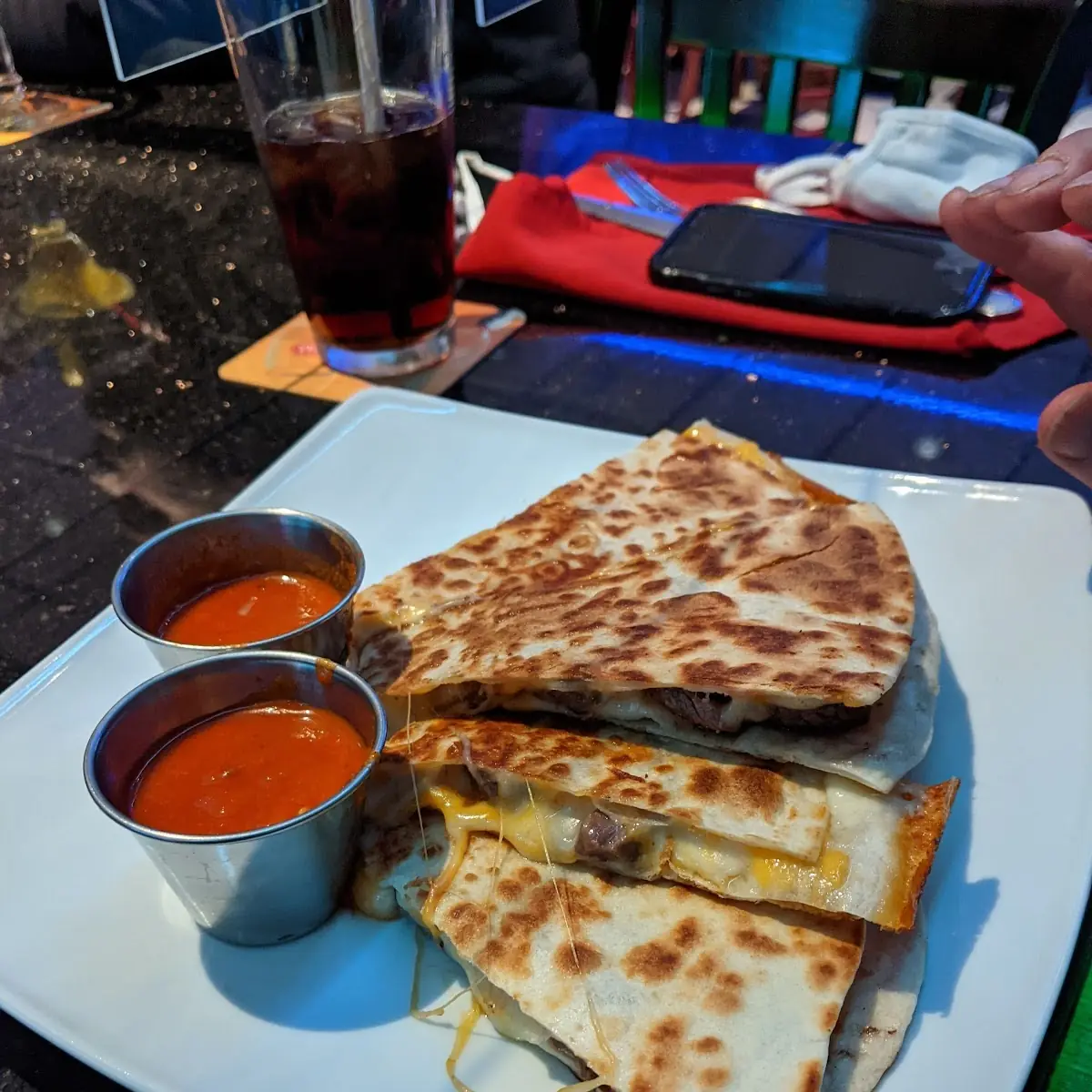 Gulf Shrimp Quesadilla