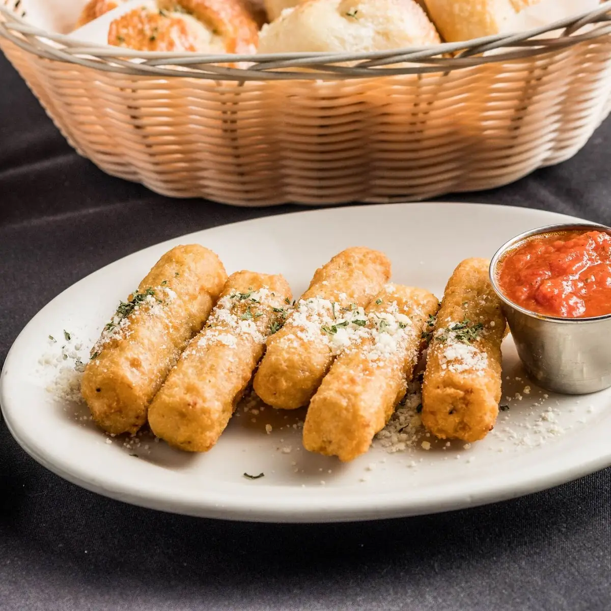 Fried Mozzarella Cheese