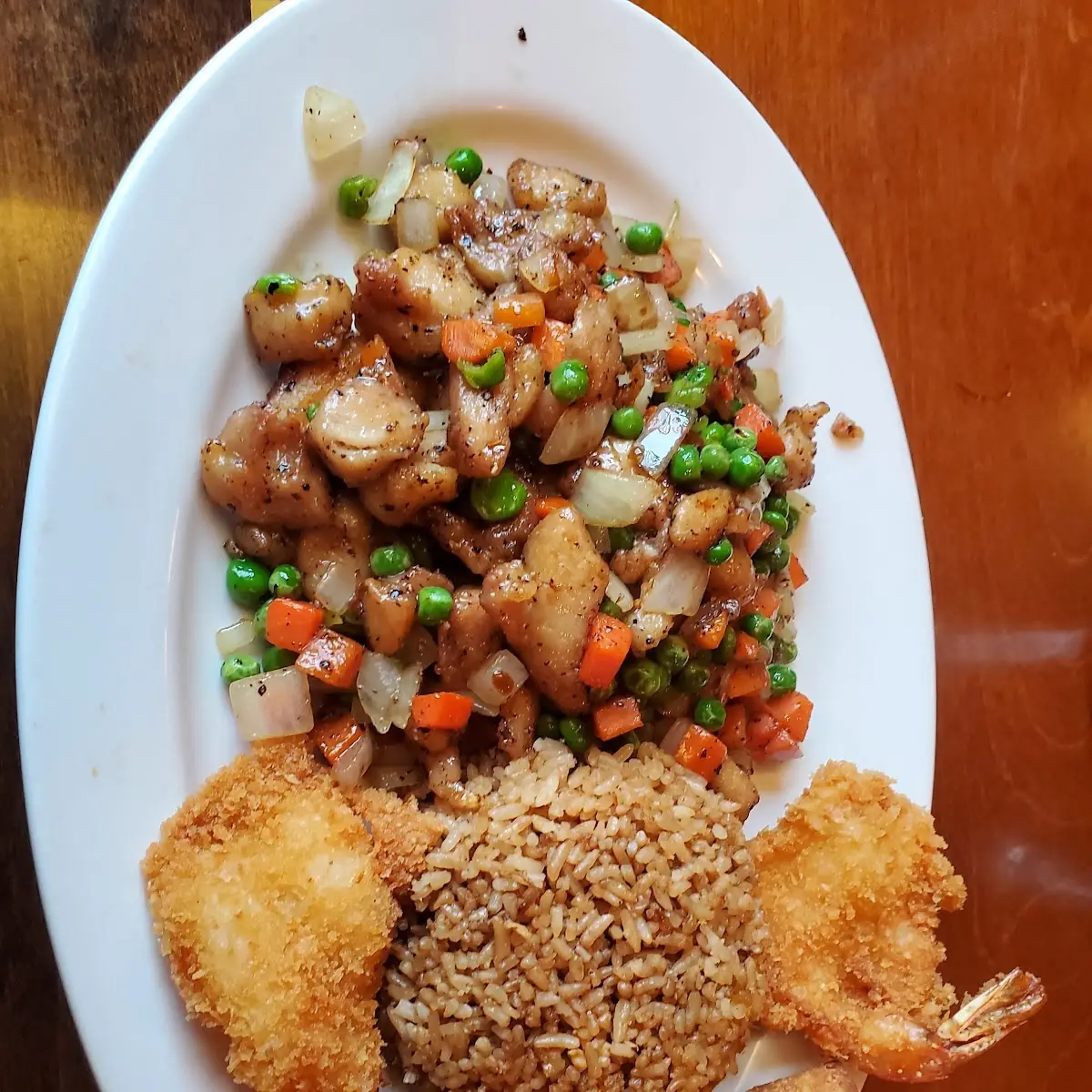 Fr4. BBQ  Pork Fried Rice /  Cơm Chiên Xá Xíu