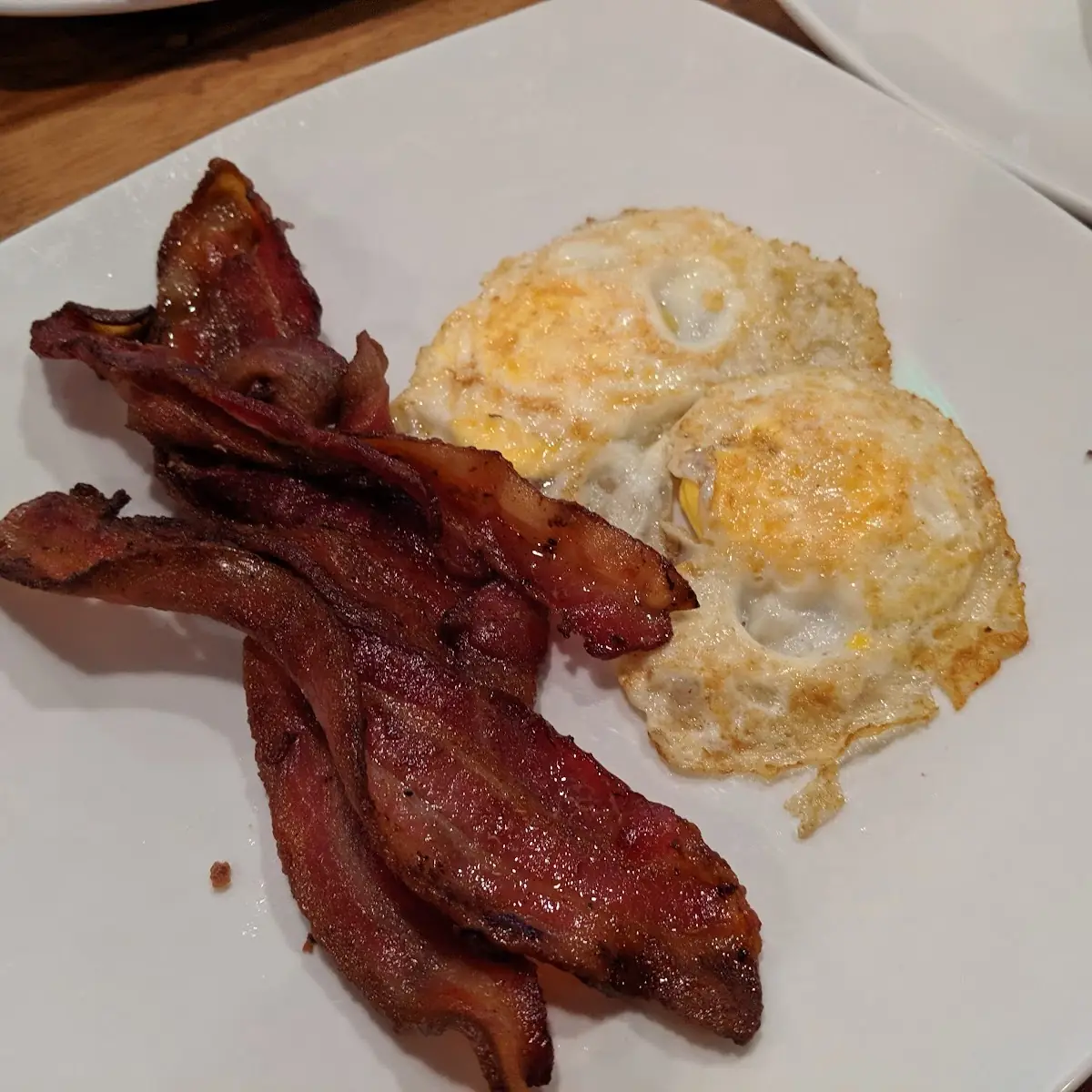 Eggs & Thick Cut Bacon Meal
