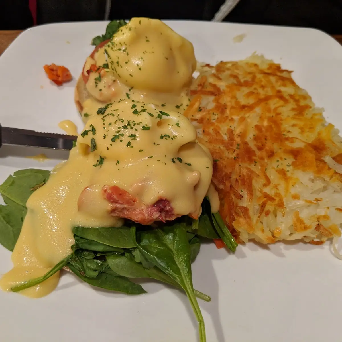 Salmon Eggs Benedict