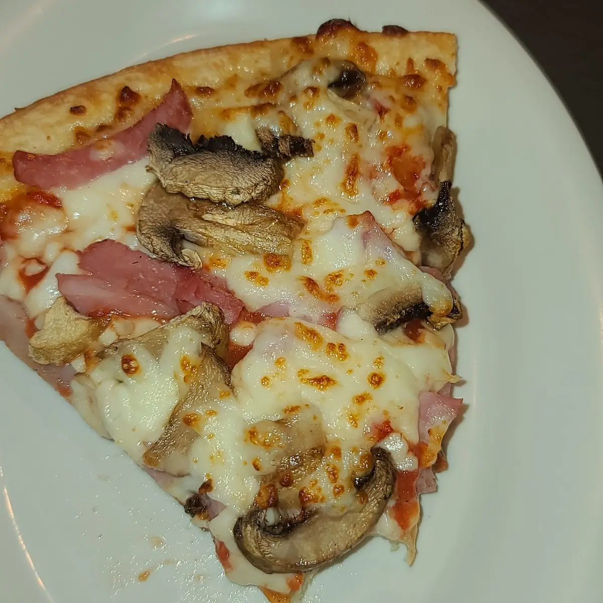 Deep Dish Ham and Mushroom