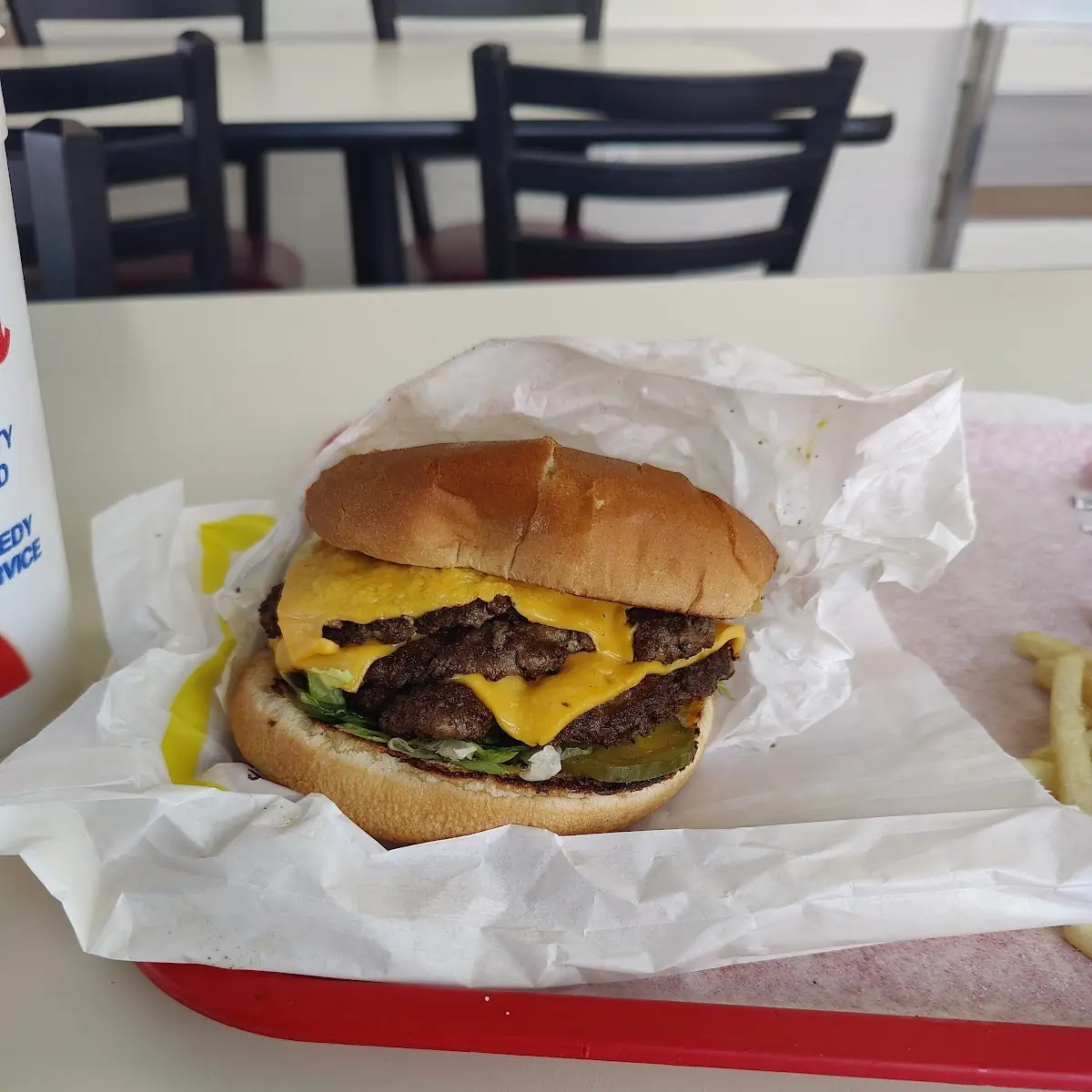The Triple Cheeseburger