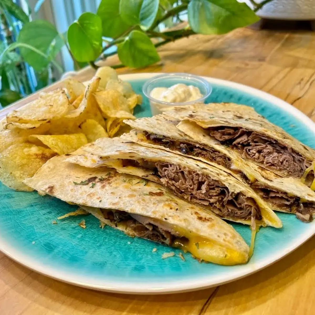 Roast Beef Quesadilla