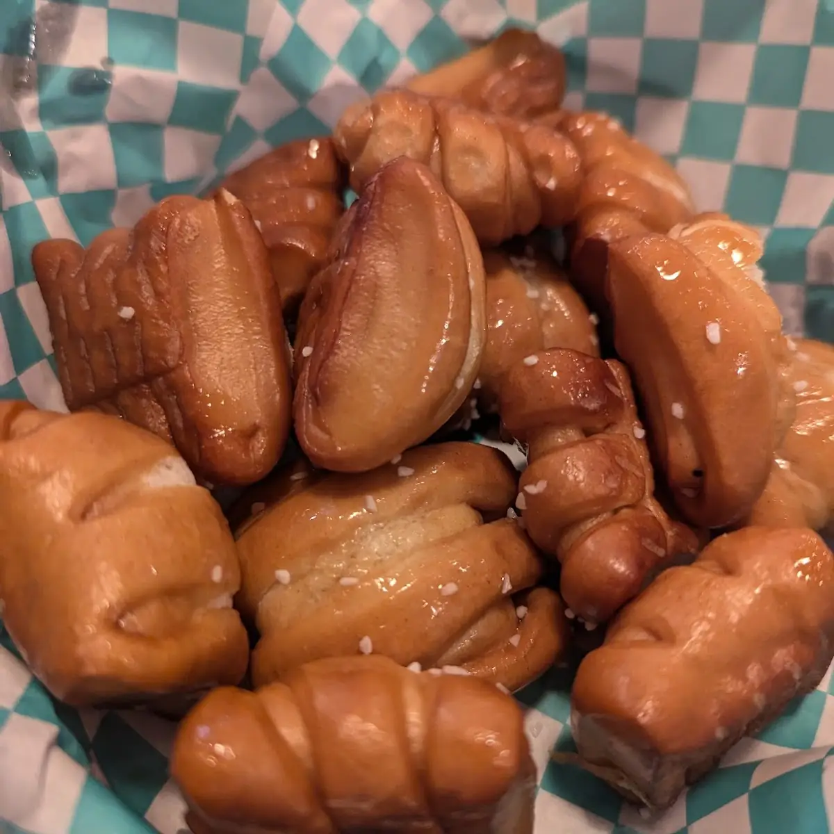 Stuffed Pretzel Melt