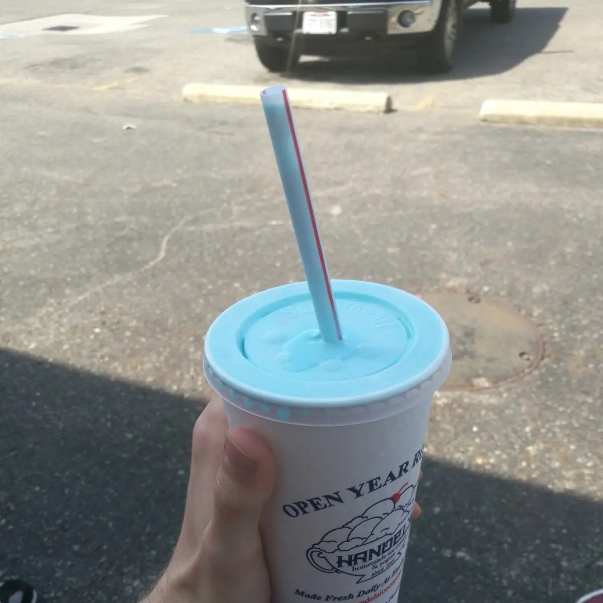Blue Moon Milkshake