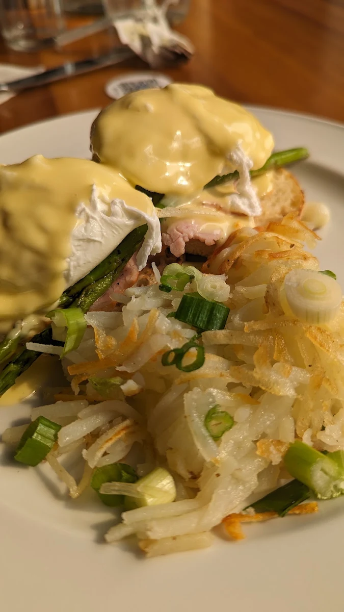 Bacon Ham Chontol Hollandaise, Crêpe Montagne
