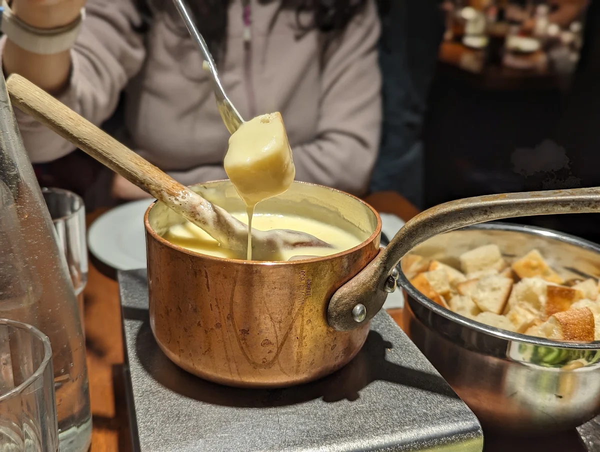 Cheese Fondue, Crêpe Montagne