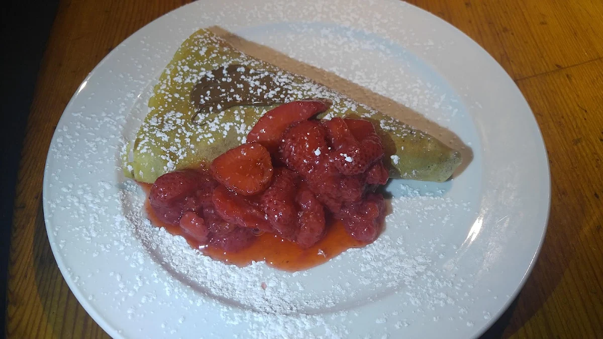 Strawberry Crepe, Crêpe Montagne