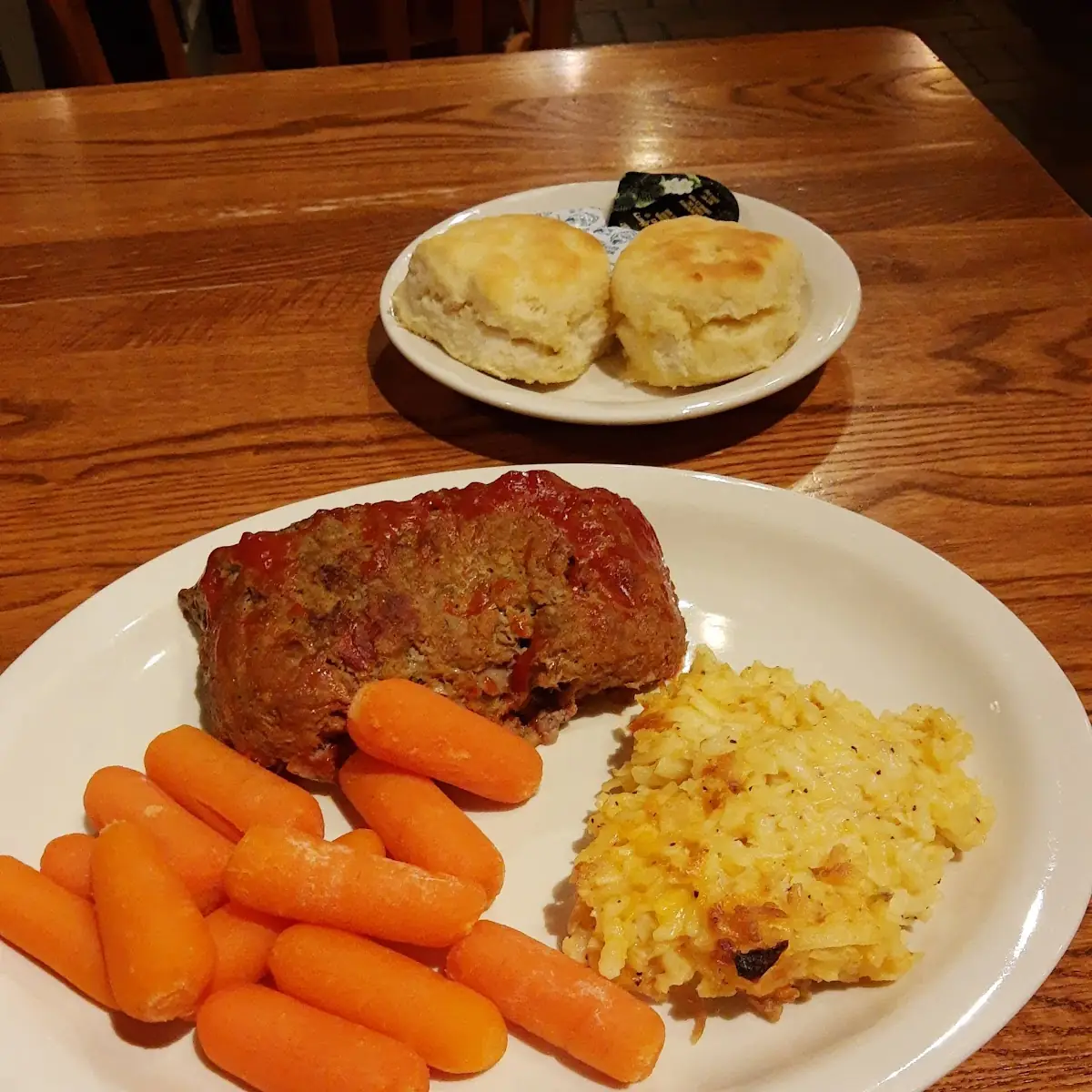 Meatloaf and Mac & Cheese