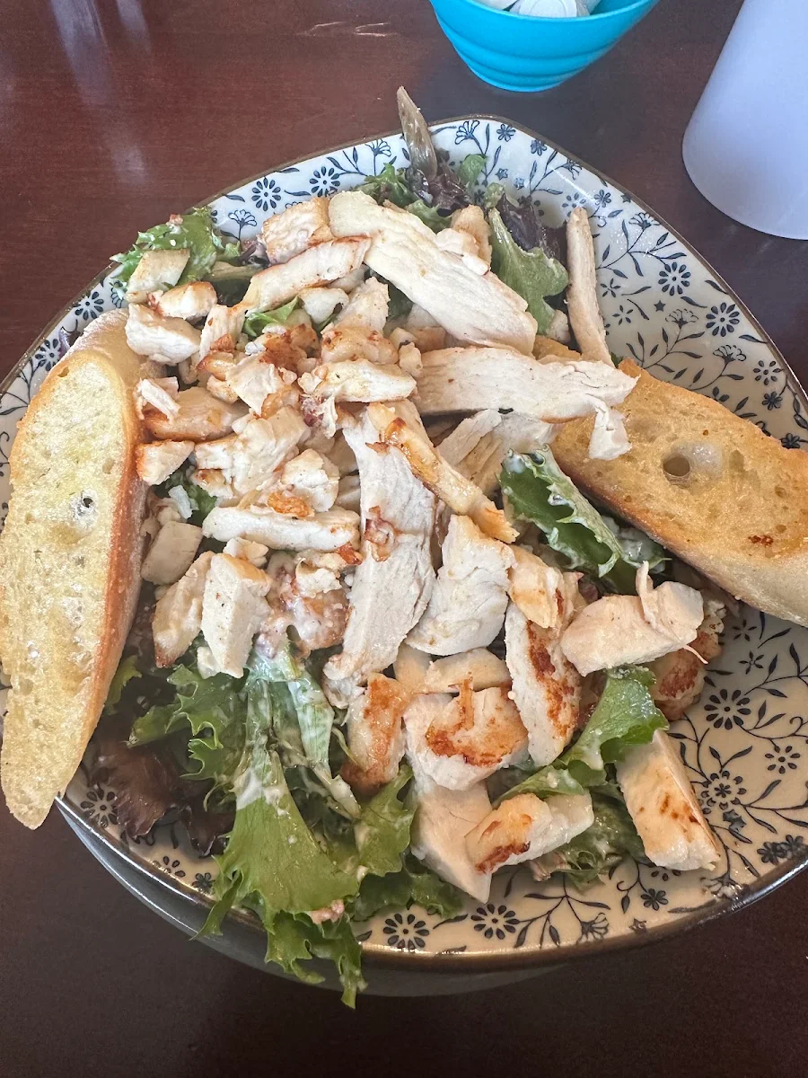 Caesar Salad with Chicken, Chowder House on Main