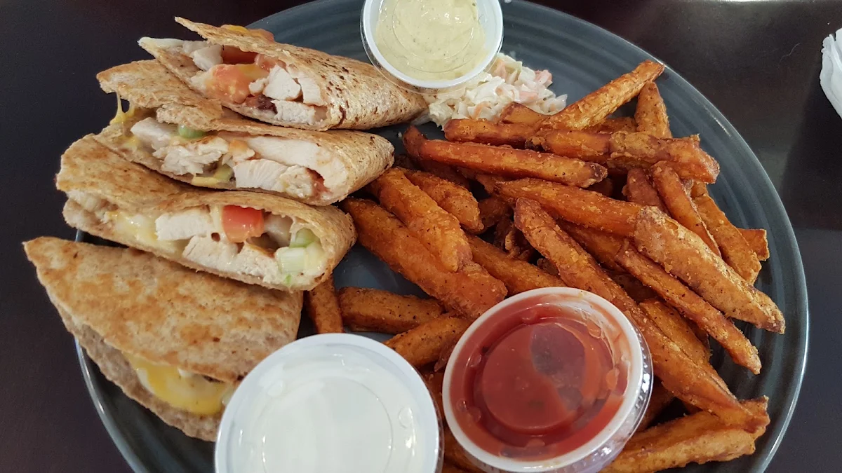Quesadilla Sweet Potato, Chowder House on Main