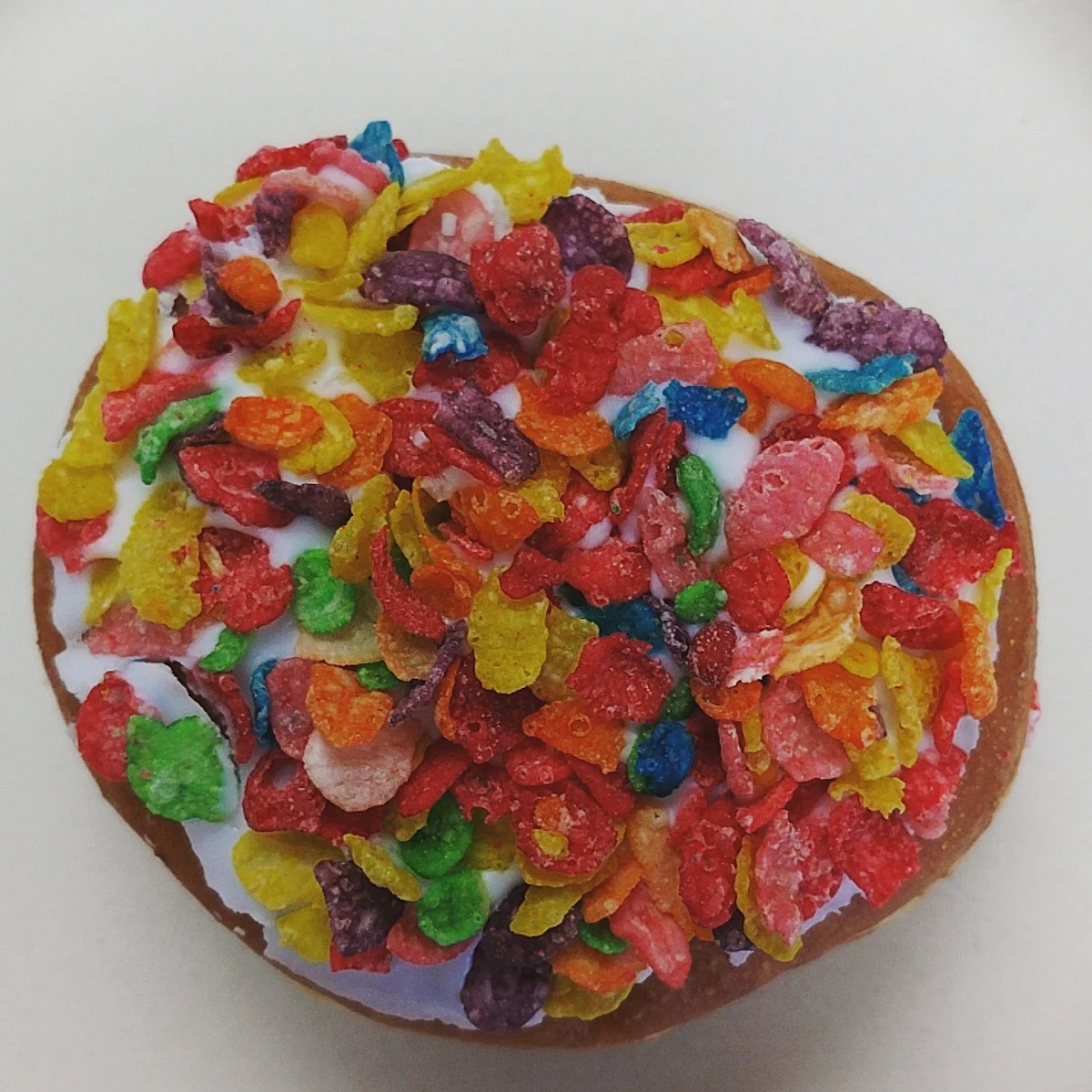 Fruity Pebbles Donut