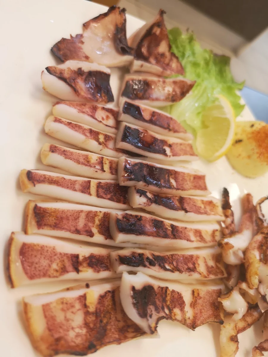 Grilled Whole Squid, Kanta Japanese Kitchen