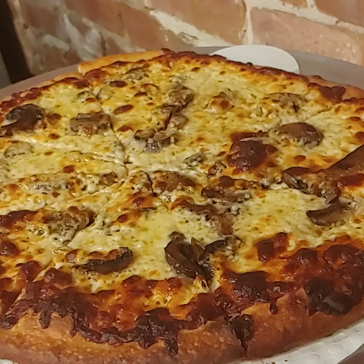 Mushroom Pizza