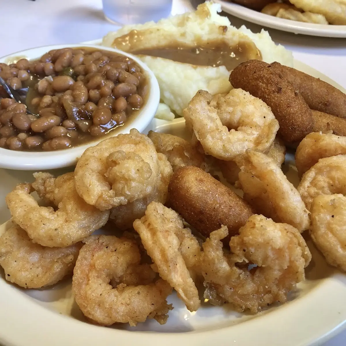 Baked Beans and Mashed Potatoes