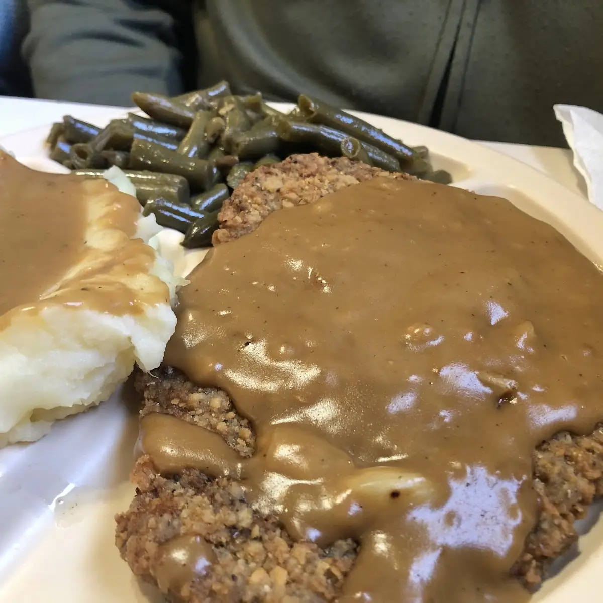 Chicken Fried Steak Mashed Potatoes