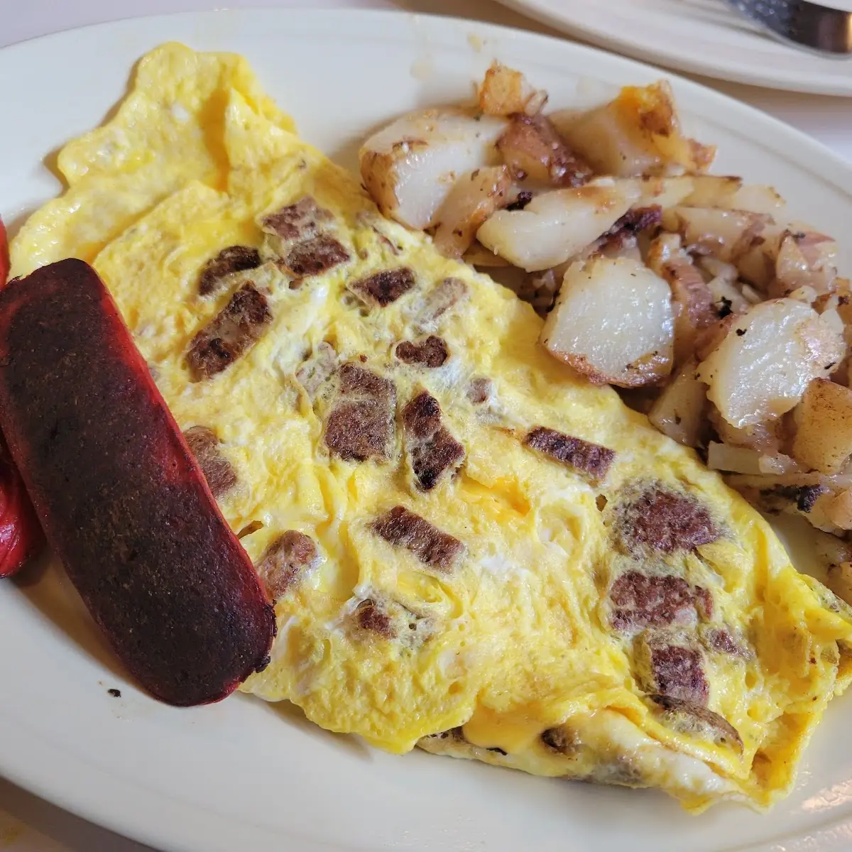 Turkey Sausage Omelette