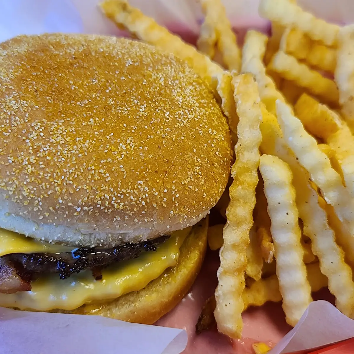 Bacon Cheese Burger Combo