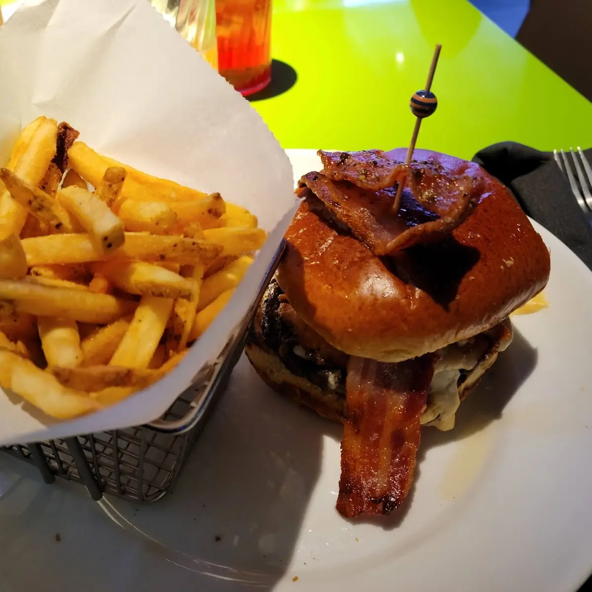 Triple Bacon Burger