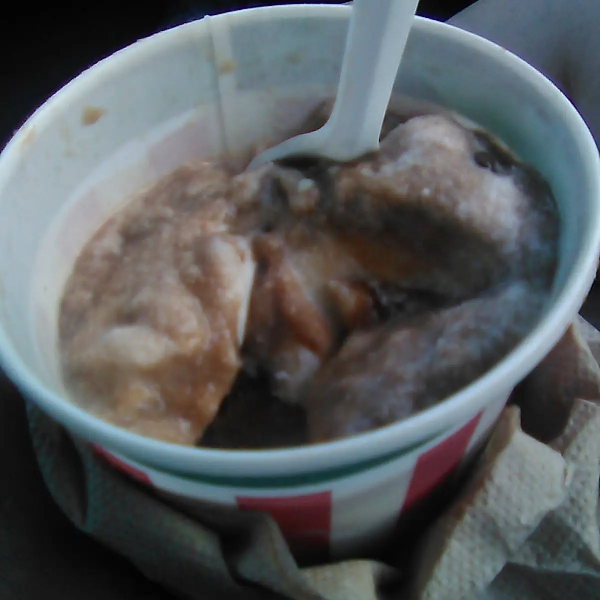Chocolate Ice and Cookie Dough Custard Gelati