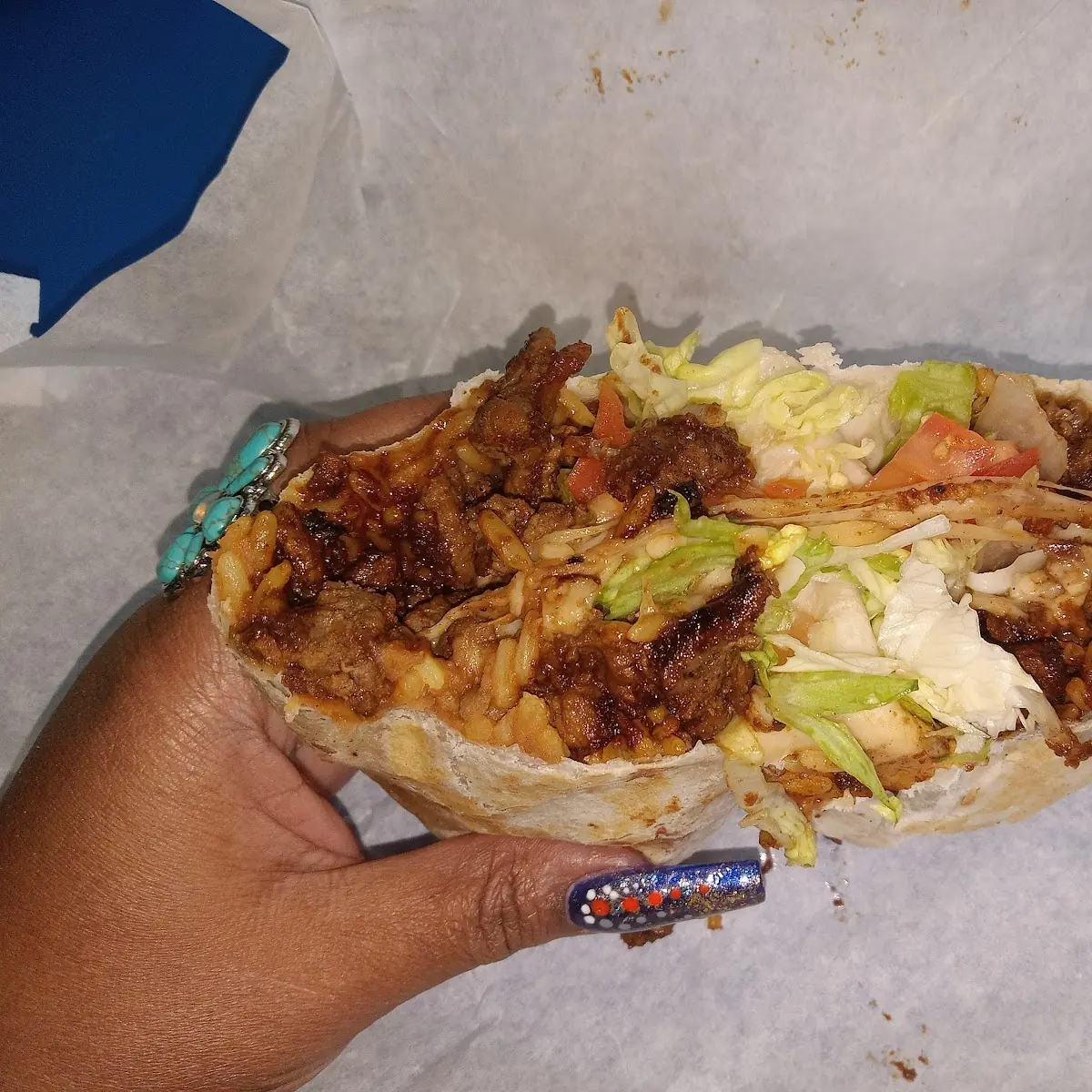 Jerk Steak Burrito