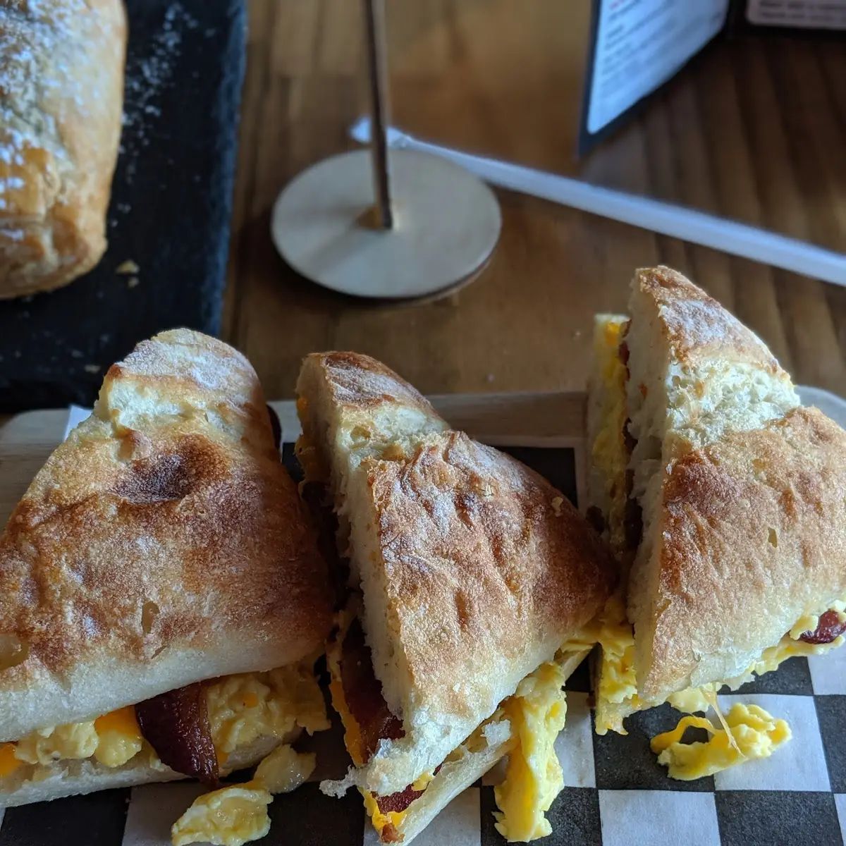 Bacon Egg and Cheese Sandwich