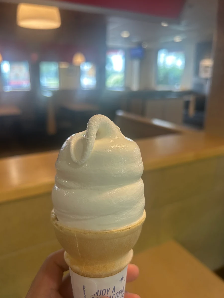 Vanilla Ice Cream Cone