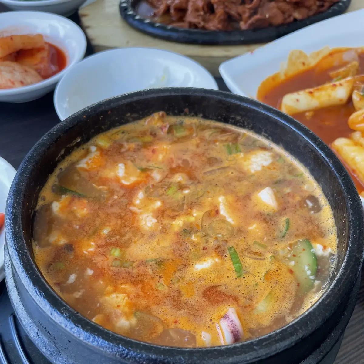 Seafood Tofu Soup
