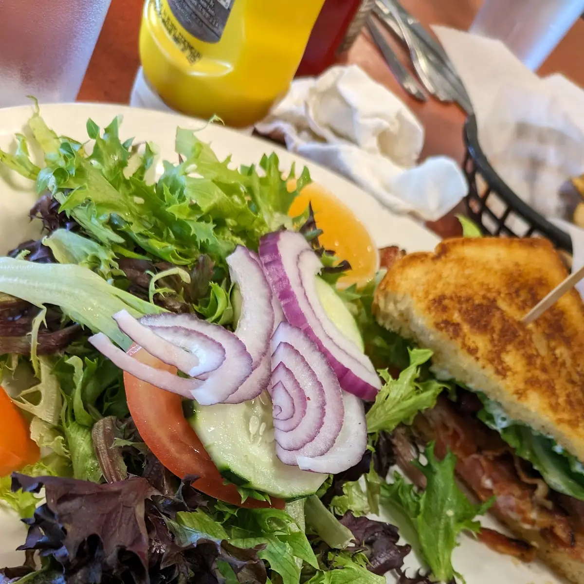 blt Sandwich and Salad