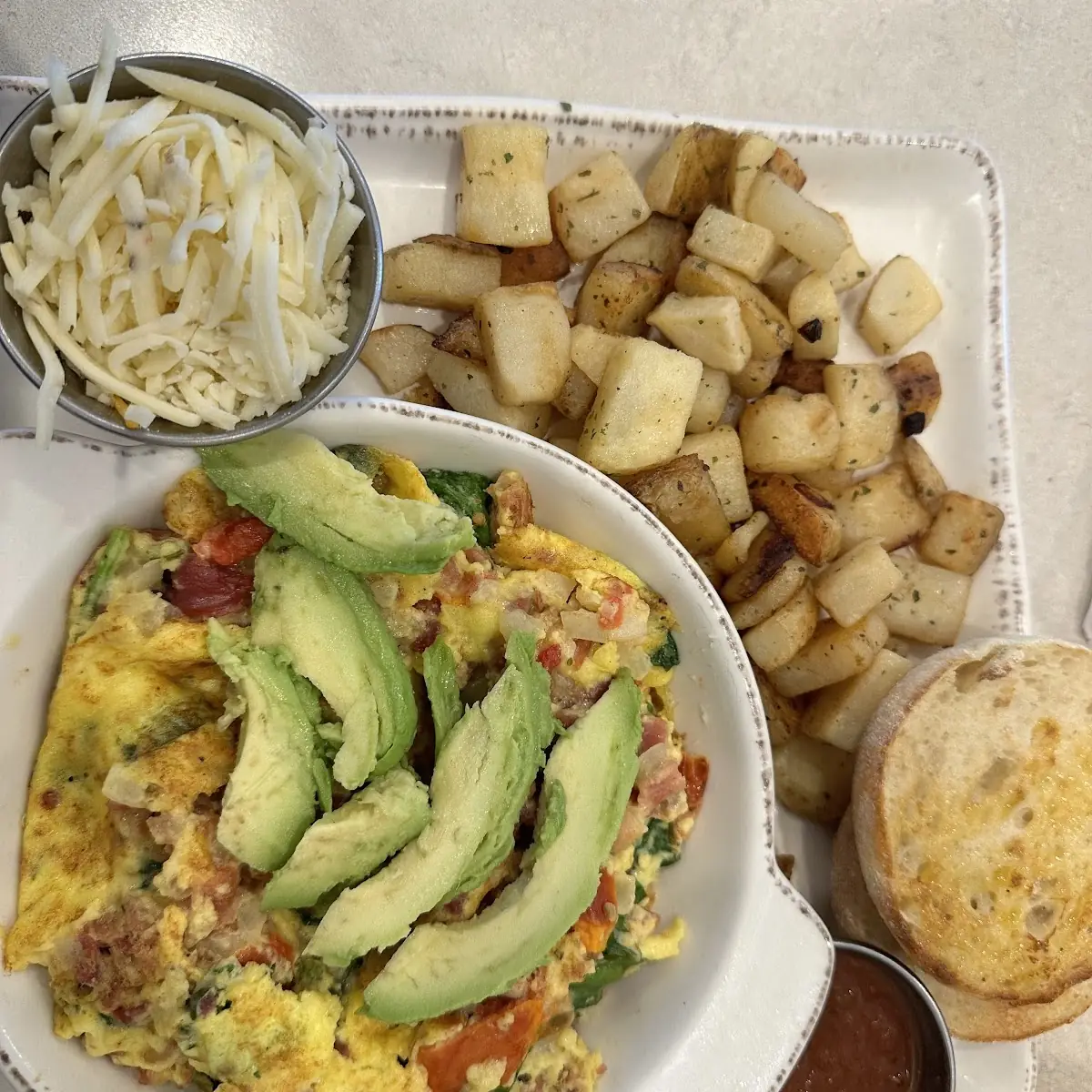 Chicken Avocado Omelet