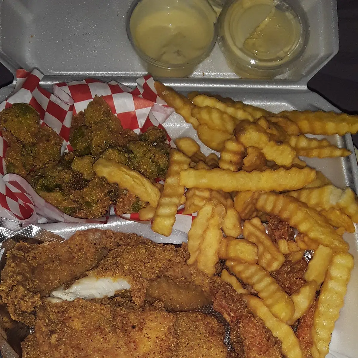 Jumbo Shrimp Combo Plate A