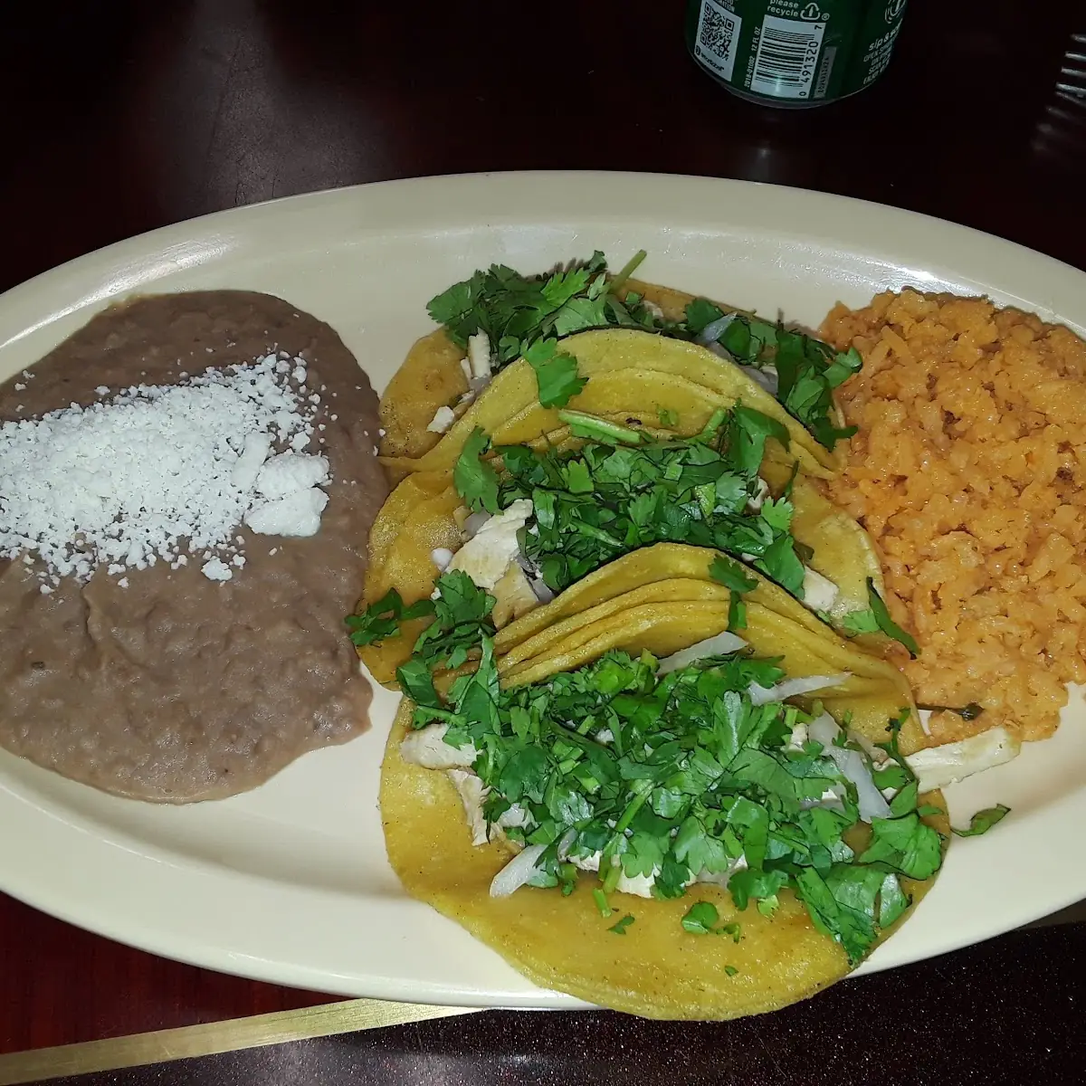 Chicken Taco Plate