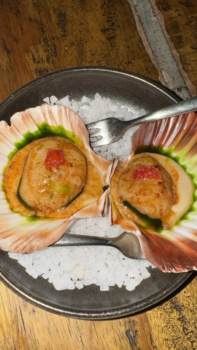 Roast Scallops, Santa Catarina: Oaxacan Restaurant & Mezcal Bar Sydney