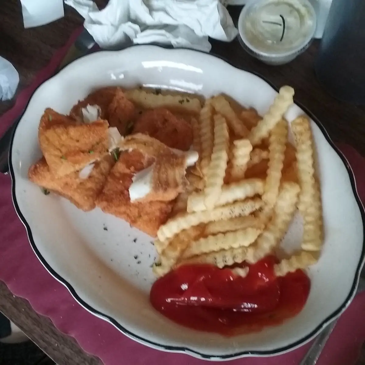 Deep Fried Cod
