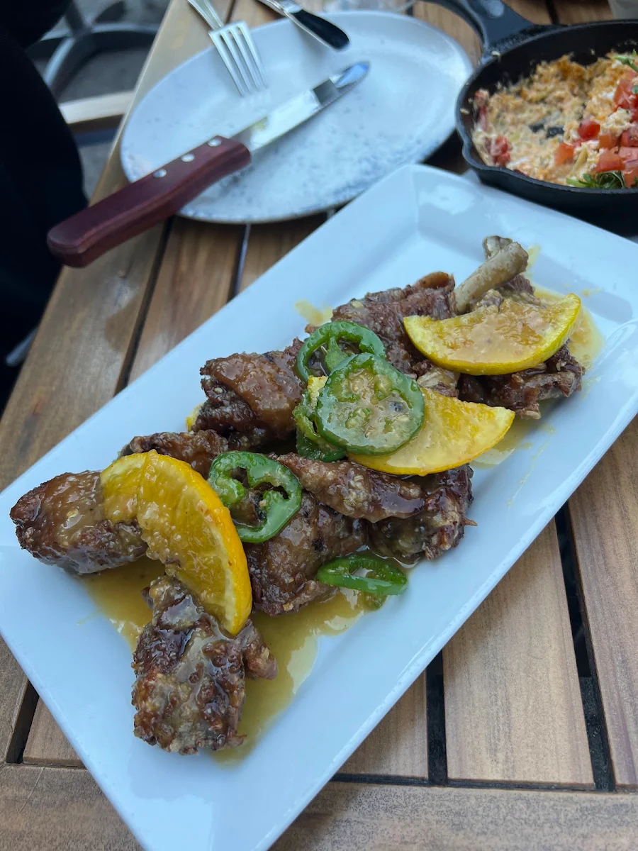 Maple Jalapeño Duck Wings, The Maple Leaf Steak & Seafood