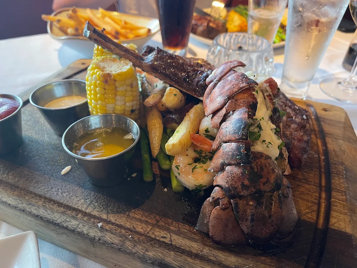 Surf & Turf Platter for Two, The Maple Leaf Steak & Seafood