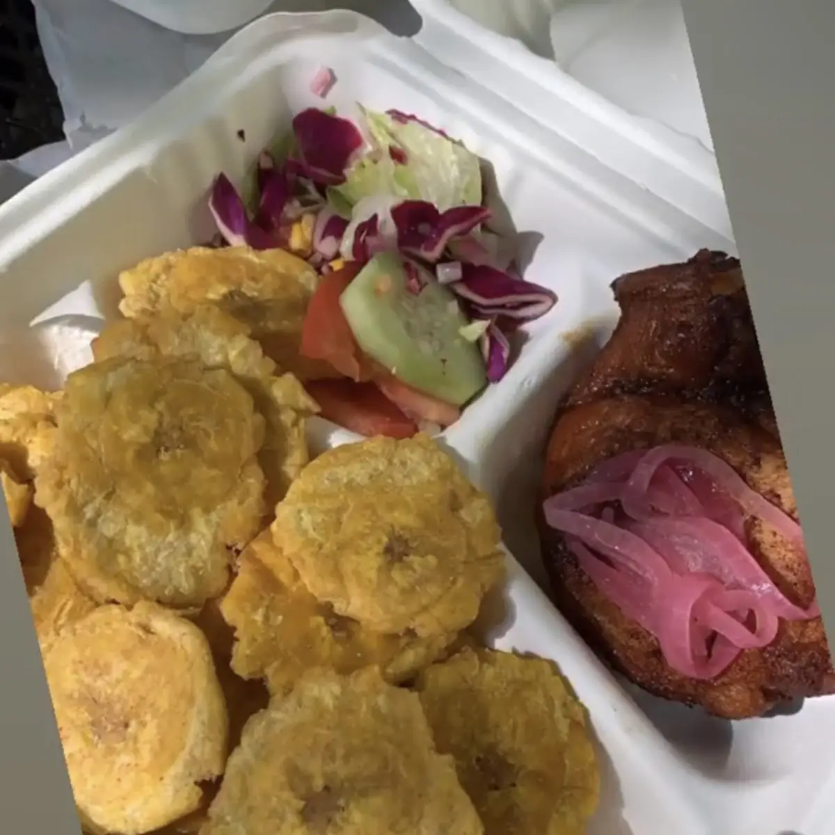 Fried Plantains Tostones